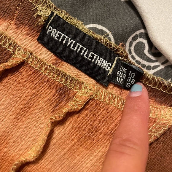 Pretty Little Thing - Tie dye brown long sleeve - Picture 4 of 4